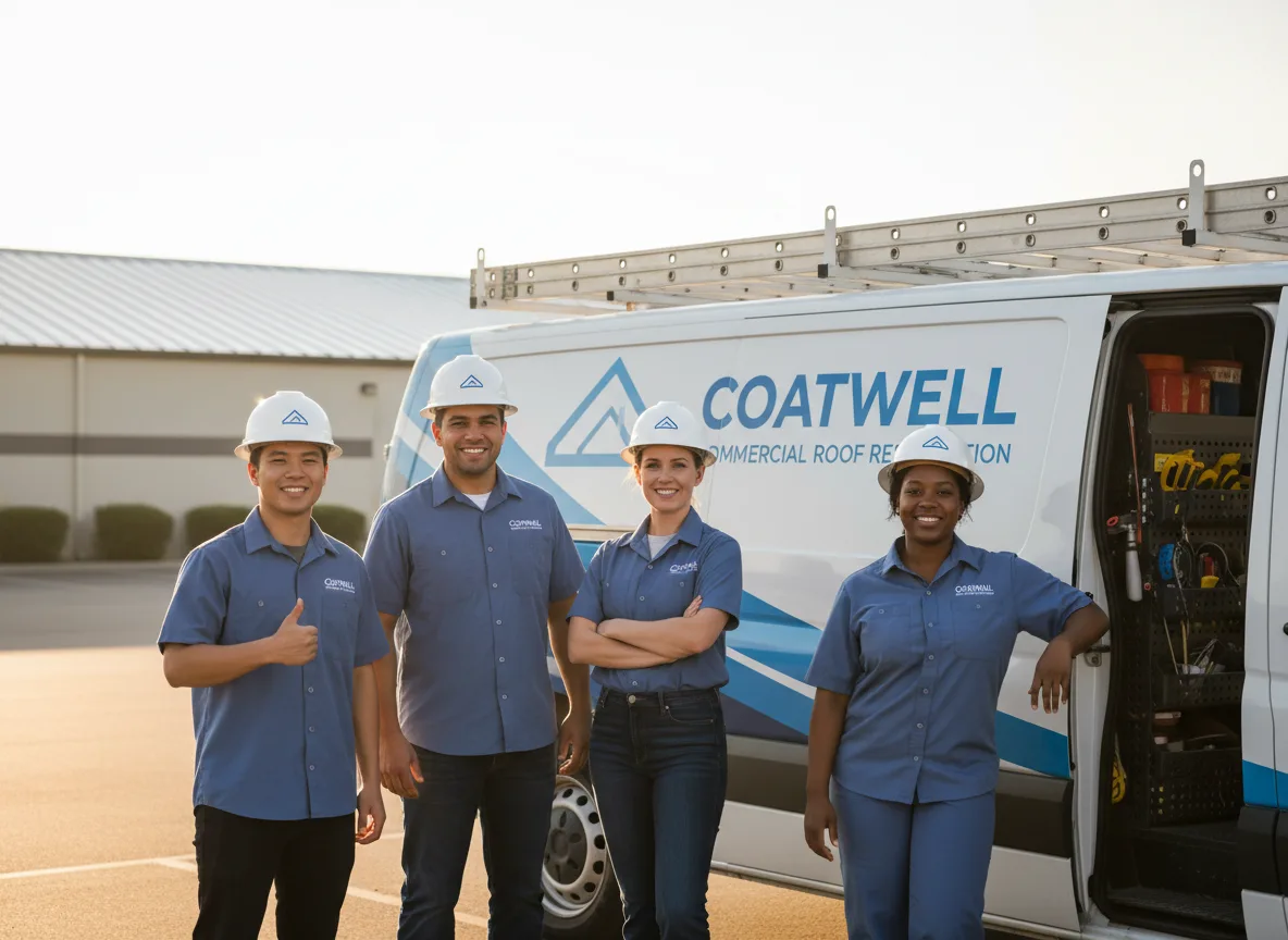 Commercial roof coating company in White Cottage, OH